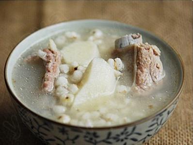 淮山薏米排骨汤的做法 山药薏米排骨汤的做法
