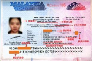 马来西亚电子签证攻略 马来西亚签证攻略