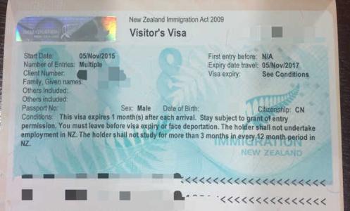 新西兰拒签两次了 新西兰旅游签证攻略