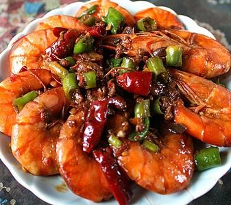 干锅香辣虾的做法 香辣虾的做法