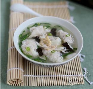 鲜虾馄饨 鲜美鸡汤虾肉馄饨