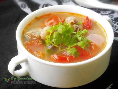 西红柿羊肉卷汤的做法 番茄羊肉汤的做法