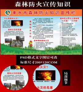 森林消防宣传标语 森林消防宣传方案