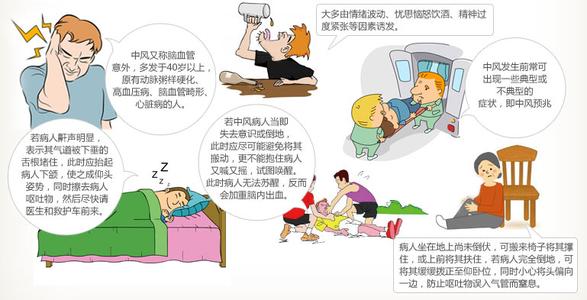 脑中风急救方法 脑中风的急救措施