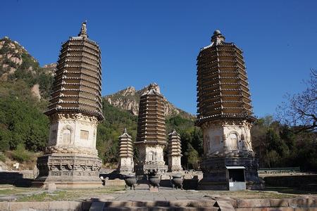 北京千灵山风景区 北京银山塔林风景区