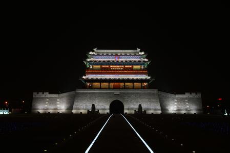 北京永定门城楼照片 北京永定门城楼