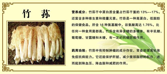 竹荪价格2016多少一斤 竹荪的营养价值