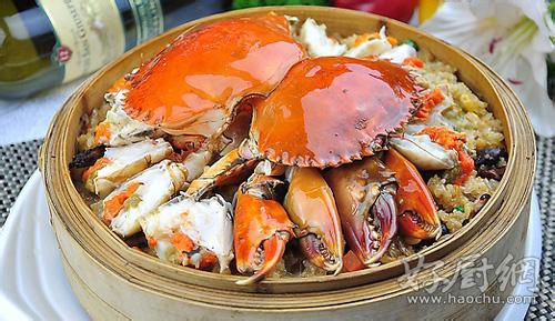 清蒸螃蟹的做法步骤 螃蟹的做法大全 螃蟹怎么吃好吃 蒸螃蟹的做法步骤(2)
