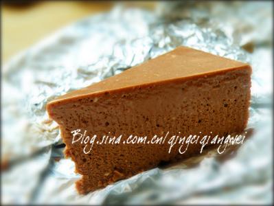 芝士巧克力蛋糕 免烤巧克力芝士蛋糕是如何做的_芝士巧克力蛋糕的做法