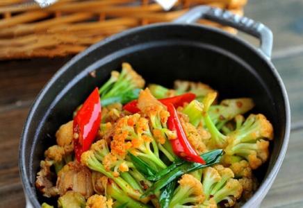 干锅花菜的做法 2种干锅花菜的做法