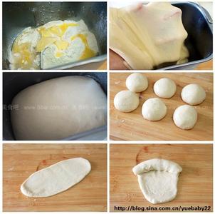 奶油小面包 淡奶油面包的具体做法步骤