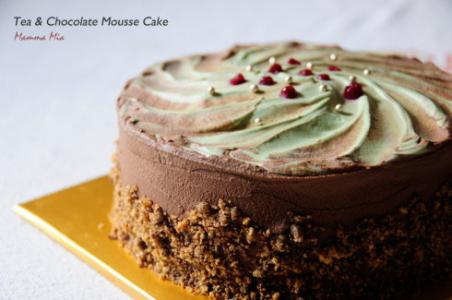 巧克力抹茶慕斯蛋糕 抹茶巧克力蛋糕卷怎么做_巧克力蛋糕卷的做法