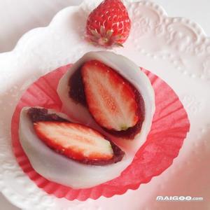 草莓大福的做法 3种草莓大福的做法