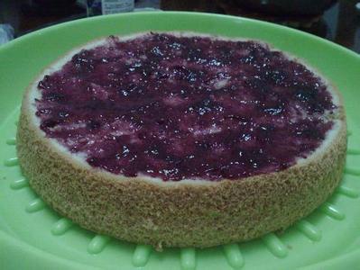 蓝莓果酱蛋糕 蓝莓果酱蛋糕卷的具体做法步骤