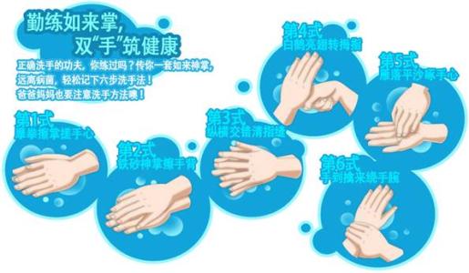 正确的洗手方法 秋冬正确洗手的方法