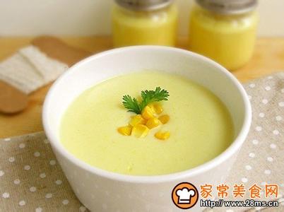 玉米浓汤的做法 玉米浓汤的4种家常做法