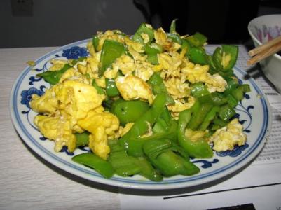 青椒炒鸡蛋的做法 青椒炒鸡蛋的3种做法
