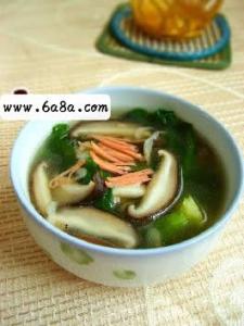 香菇青菜汤的做法大全 香菇青菜汤的做法