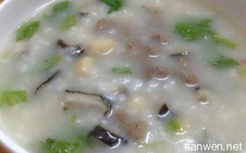瑶柱香菇粥的做法 香菇粥的可口好吃做法