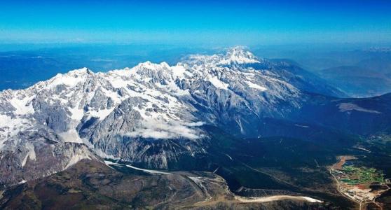 玉龙雪山景区地图 玉龙雪山风景区