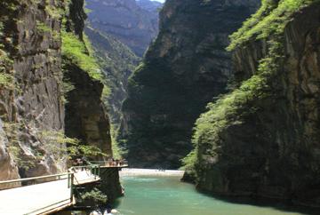 碧壤峡谷旅游景点 迪庆碧壤峡谷 香格里拉峡谷