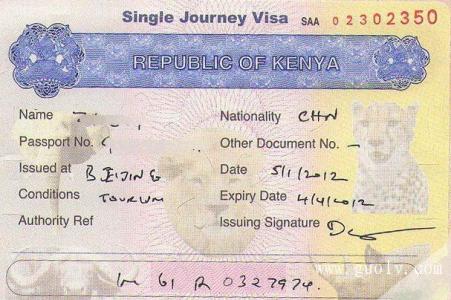 肯尼亚电子签证攻略 肯尼亚签证攻略