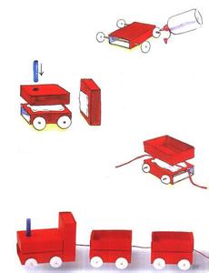 火柴盒手工制作 教你用火柴盒制作小火车
