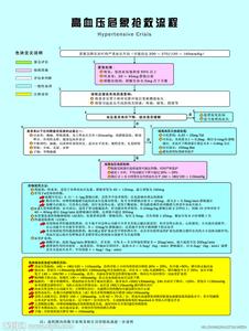 高学压危象抢救流程 高血压危象急救流程