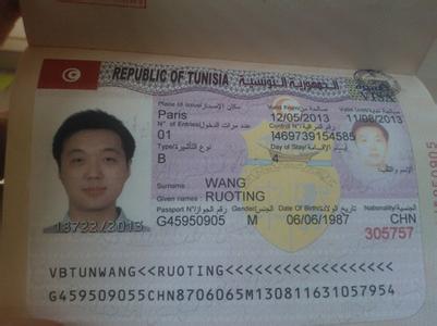 突尼斯签证办理 突尼斯商务签证