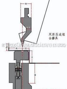 数控折弯机模具结构 折弯机模具的结构以及特点