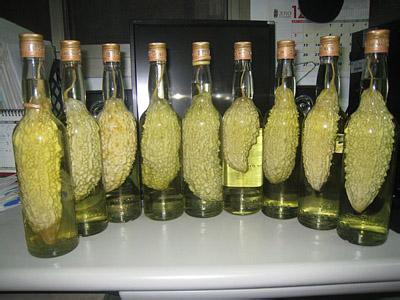 干苦瓜片的制作方法 苦瓜保健酒的制作技术