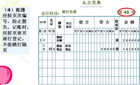 账簿启用登记表 账簿启用与登记的规则