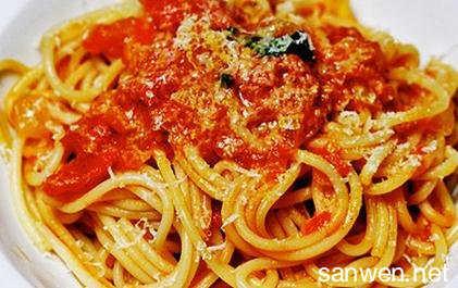 番茄酱意大利面的做法 番茄意大利面的4种美味做法