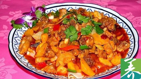 新疆大盘鸡的制作方法 新疆大盘鸡烹饪方法