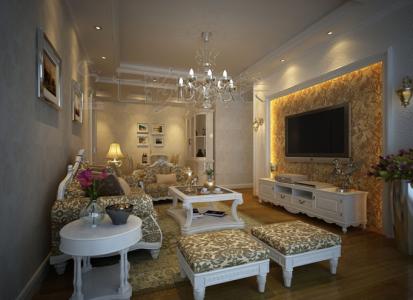 简欧风格卧室效果图 设计你的简欧装修风格的客厅、卧室效果图
