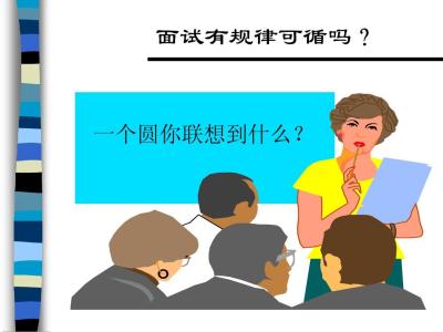 求职面试技巧 外资公司求职面试技巧