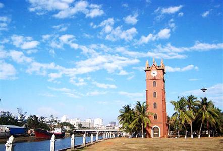 海口钟楼天桥 海口海口钟楼