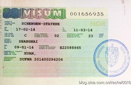 挪威旅游签证 手指印 挪威旅游签证