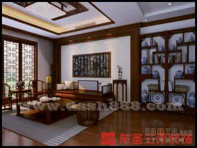 中式家居装修效果图 中式古典家居装修效果图