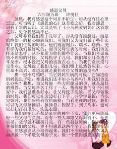 关于感恩的作文：伟大的父爱900字作文