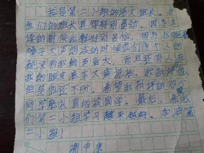 假如我当学习委员作文