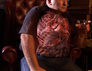 人体器官内脏分布图 人体8大器官有多脏