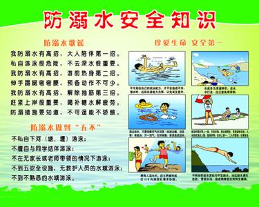 防溺水安全的常识 防溺水安全常识