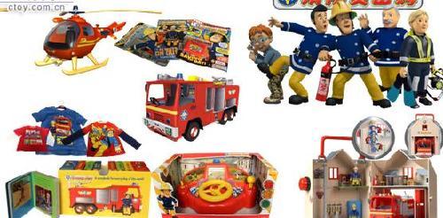 消防员山姆玩具 消防员山姆第41集 玩具水枪