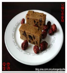 生姜红枣红糖水的做法 红枣红糖蛋糕的好吃做法_怎么做好吃的红枣红糖蛋糕