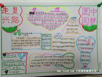 五年级中国梦手抄报4k 五年级中国梦手抄报