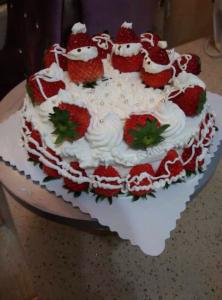 8寸草莓生日蛋糕的做法 8寸草莓奶油蛋糕的做法