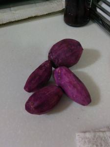 紫薯汤圆 紫薯巧克力汤圆怎么做