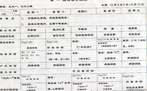 中班幼儿教师个人计划 幼儿教师个人工作计划