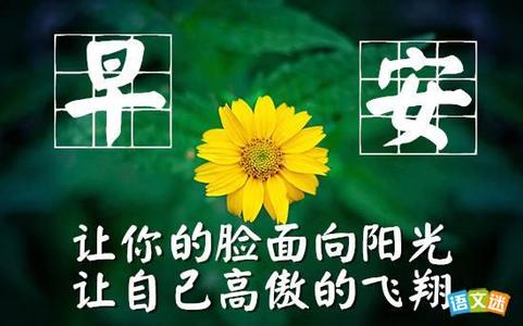 早安心语：不是幸福太短，是我们对疼痛太过敏感